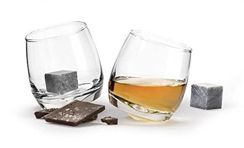 Rocking Tumbler/Drink Stone 2 Pack Gift Set