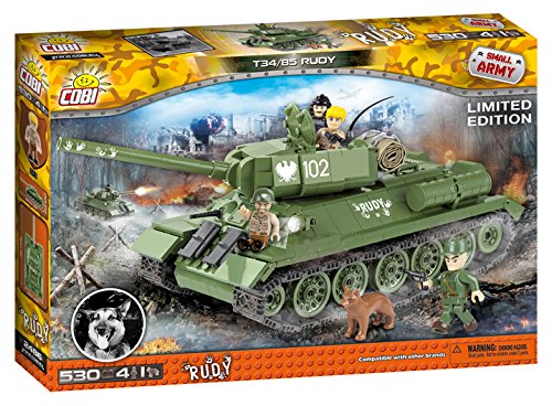 Small Army T-34/85 Rudy, 530 pcs