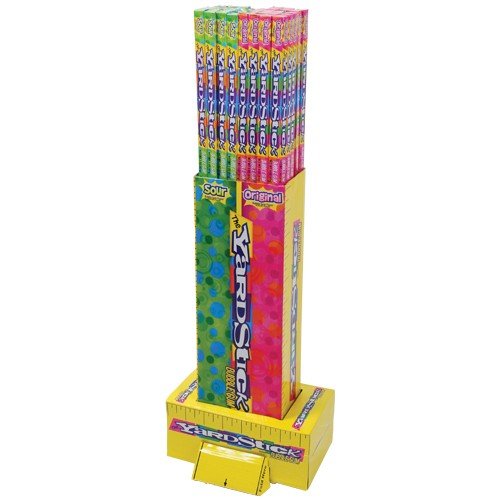 The Yardstick Original/Sour Bubble Gum 3.0 oz. Floorstand/Powerwing, 1 pc