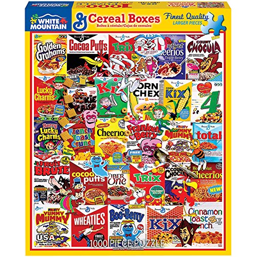 General Mills Favorite Cereal Boxes 1000 Piece Jigsaw Puzzle