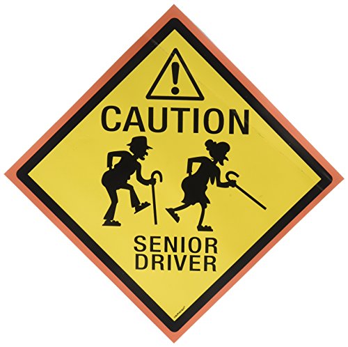 Senior Driver Car Magnet