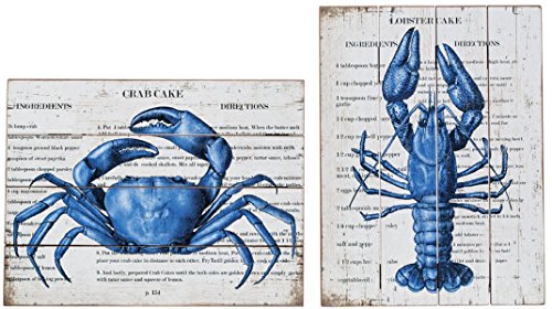 12X16"SEASIDE PLAQUE (2ASST)