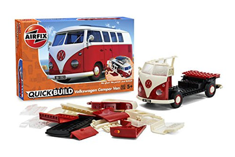 Airfix- Quickbuild VW Camper Van - Red