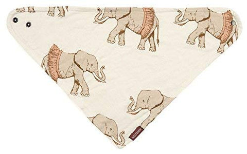 Bamboo Kerchief Bib, Tutu Elephant