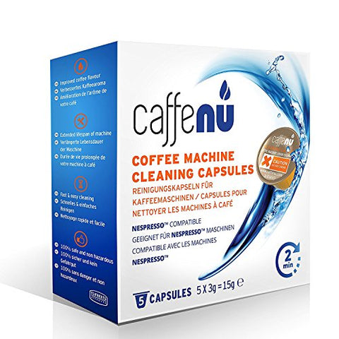 Caffenu Nexpresso Cleaning Capsules X 5