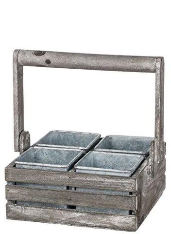 7"X8.5"TRUG POT X4