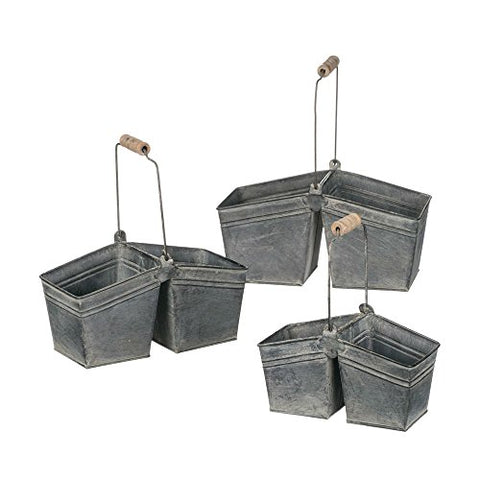 6.5"-9.5" DOUBLE POT (SET 3)