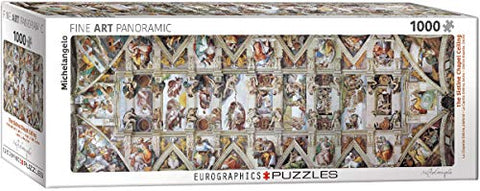 The Sistine Chapel Ceiling - 1000 Piece Puzzle