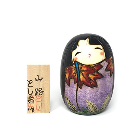 Kyoohoo Kokeshi Doll Yamaji - 11.8 cm