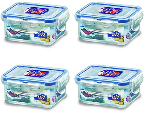 Rect. Short Food Container, 180ml