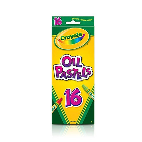 16 ct. Colored Oil Pastel Sticks, 2-15/16"x1/2"