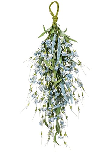 27"MUM HEATHER WALL SWAG