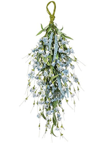 27"MUM HEATHER WALL SWAG