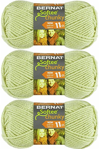 Bernat Softee Chunky Yarn - Solid Linen 108 Yards 3.5 OZ