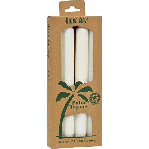Coconut Tapers 4-pack, 9" - White