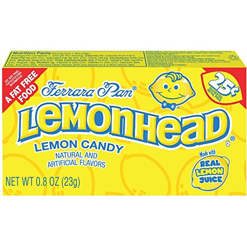 Lemonhead Candy Lemon Flavor 0.8 oz