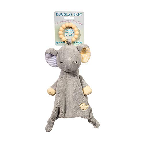 Joey Gray Elephant Teether 10"