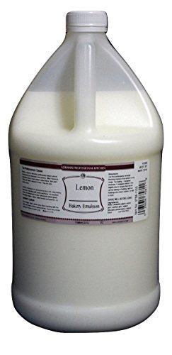 Lemon (Natural) Bakery Emulsion, 1 gallon