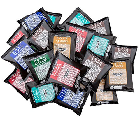 Pork Clouds - Rosemary & Sea Salt (0.7 oz.)
Pork Clouds - Cinnamon Ceylon (0.7 oz.)
Pork Clouds - Garlic Thyme (0.7 oz.)
Pork Clouds - Habanero (0.7 oz.)
Pork Clouds - Malabar Black Pepper (0.7 oz.)
Pork Clouds - Szechuan Garlic (0.7 oz.)