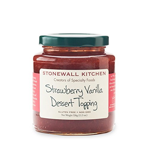 Strawberry Vanilla Dessert Topping 11.5 oz Jar