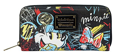 Disney Minnie Scribble Wallet