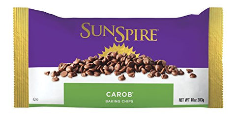 SunSpire Vegan Carob Baking Chips, 10 Ounces