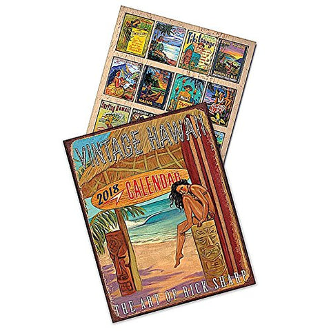 2018 Deluxe Calendar Vintage Hawai`i