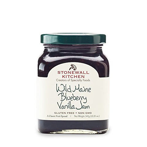 Wild Maine Blueberry Vanilla Jam 12.25 oz Jar