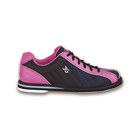 900 Global Shoes, Kicks Ladies Black/Pink, Bowling Shoes,080