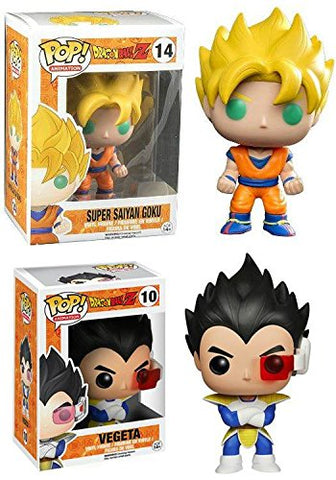 POP Anime: Dragonball Z- Super Saiyan Goku and POP Anime: Dragonball Z - Vegeta