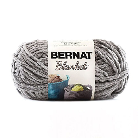 Bernat Blanket SB  Yarn Dark Grey 108 Yards 5.3 OZ