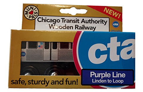 Chicago CTA "L" Purple Line Train