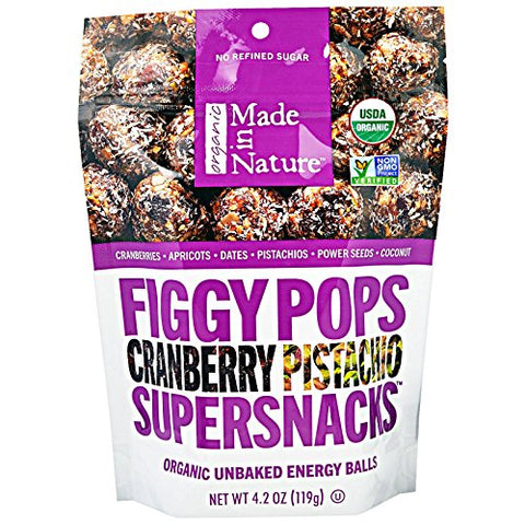 Made in Nature Organic Figgy Pop Cranberry Pistachio 4.2 oz