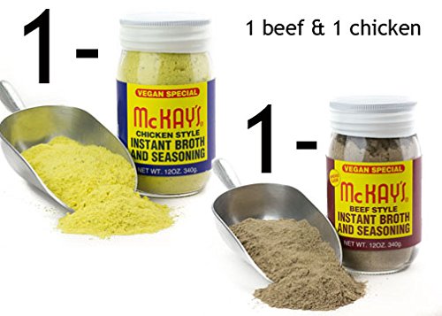 McKay's Seasonings Beef Vegan Special (12 oz) and McKay's Seasonings Chicken Vegan Special (12 oz)