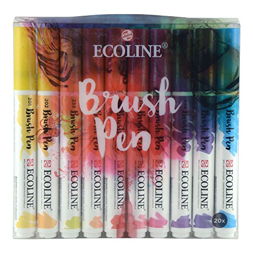 Ecoline Watercolour Brushpen Set 20