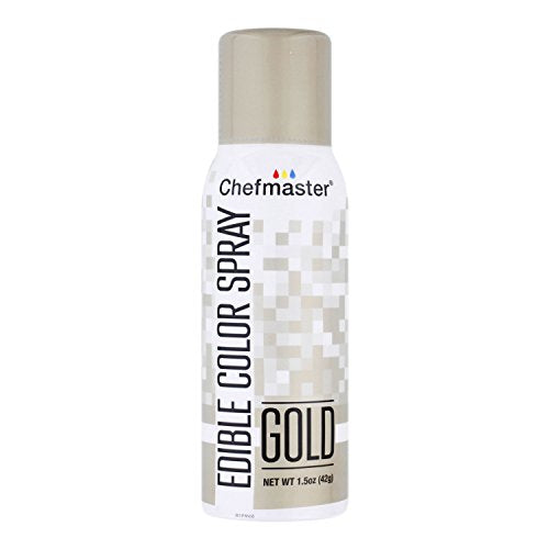 Gold Chefmaster Edible Spray Box 6 1.05 Oz