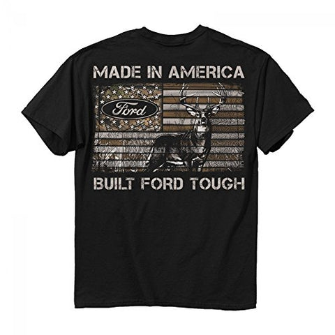 Buck Wear, Ford, FMC Made in America, Black, X-Large