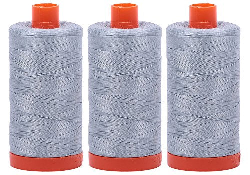 Aurifil- 50wt Cotton 1,422yd, Artic Sky