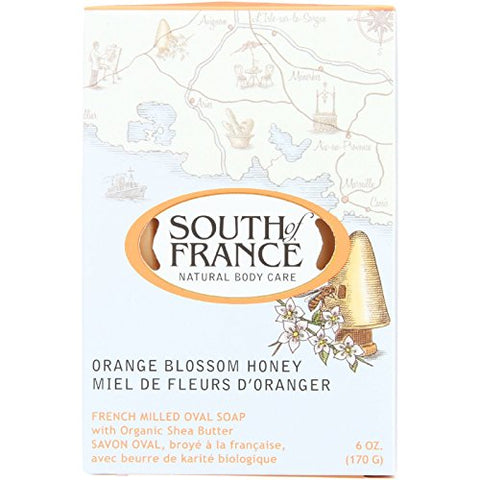 South Of France - 6 oz Orange Blossom Honey Bar Soap