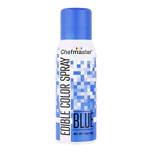 Blue Chefmaster Edible Spray Box 6 1.05 Oz
