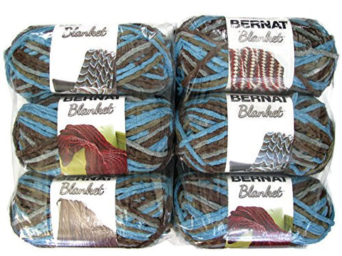 Bernat Blanket SB  Yarn Coastal Cottage 108 Yards 5.3 OZ