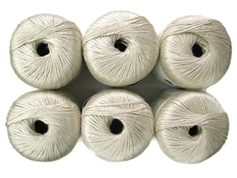 Patons Silk Bamboo Yarn Ivory 102 Yards 2.2 OZ