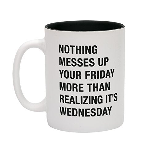 Realizing It's Wednesday Mug, Size: 13.5 oz.