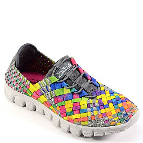 Women's Weave, Bright Multi. Size 8