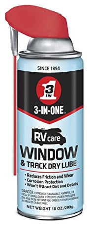 3-IN-ONE RVcare Window & Track Dry Lube, 10 oz