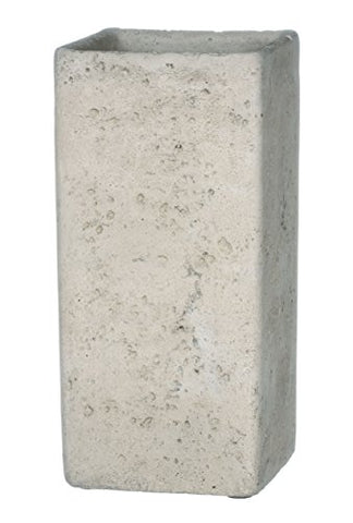 4"X3.5"X8.5" SQUARE VASE