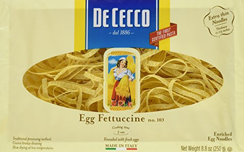 DeCecco Egg Fettuccine 8.8 oz