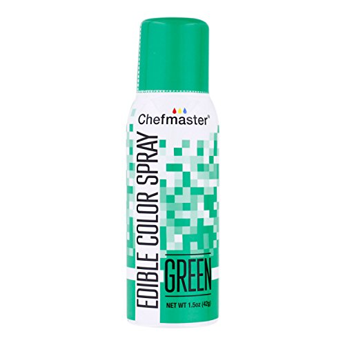 Green Chefmaster Edible Spray Box 6 1.05 Oz