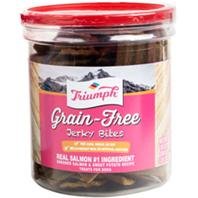 Sunshine Mills, Inc, Triumph Grain Free Jerky Treats, Salmon & Sweet Potato Jerky - 24oz