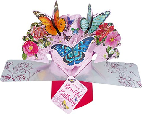 Second Nature Birthday – Butterflies, 4.75" x 6.75"